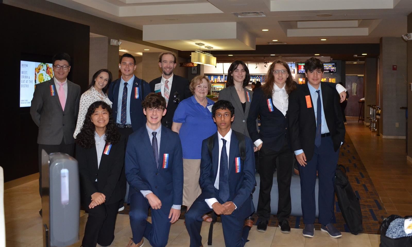 Brentwood High national Speech and Debate team